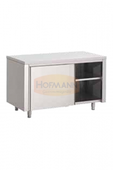 Arbeitstische Eco 600, Außenmaße 1200x600x850, Schiebetüren